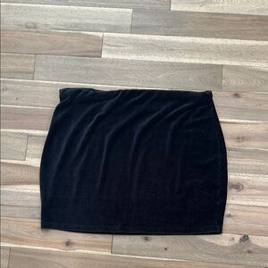 Wild Fable Black Mini corduroy skirt
